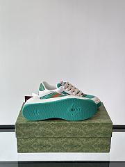 Fortok Gucci Women's trainer In Green - 2