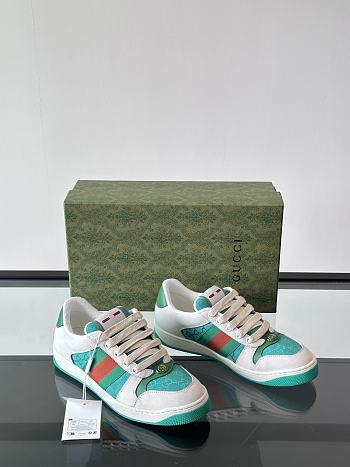 Fortok Gucci Women's trainer In Green
