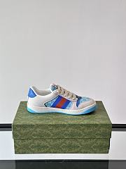 Fortok Gucci Women's trainer In Blue - 5