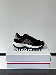 Fortok Moncler Men's 574 Sneakers Black  - 4