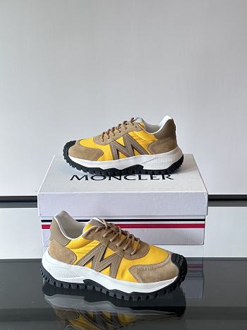 Fortok Moncler Men's 574 Sneakers Brown