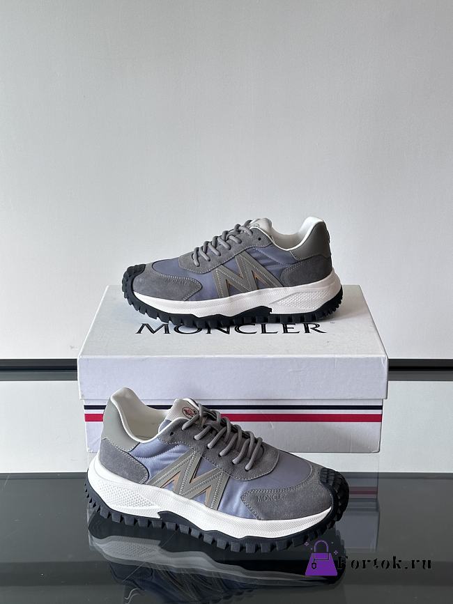 Fortok Moncler Men's 574 Sneakers Grey - 1