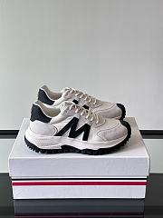 Fortok Moncler Men's 574 Sneakers White - 4