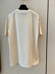 Fortok Gucci White Logo T-shirt  - 5