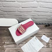 Fortok Dior Dway Slides Fuchsia - 5