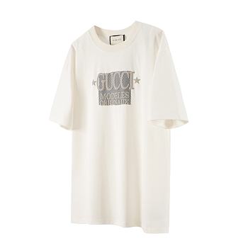 Fortok Gucci T-shirt Modeles Originaux White