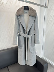 Fortok Fendi Cashmere Coat Grey - 1