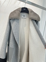 Fortok Fendi Cashmere Coat Grey - 3