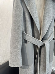 Fortok Fendi Cashmere Coat Grey - 2