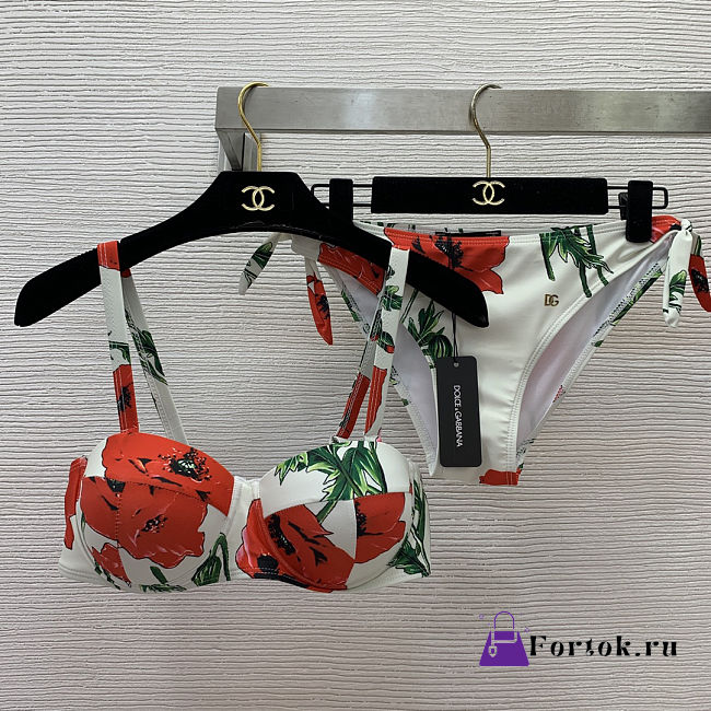Fortok Dolce & Gabbana Women's Bikini Flower - 1