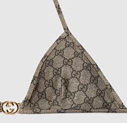 Fortok Gucci GG stretch jersey bikini Brown - 3