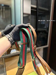 Fortok Gucci Horsebit 1955 mini shoulder bag 21 x 5 x 15 cm - 6