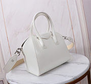 Fortok Givenchy Antigona Toy bag in Box leather White 22 x 27 x 13 cm - 4