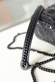 Fortok Dior Lady Dior Diamond Black 17 x 15 x 7 cm - 2