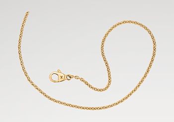 Fortok Louis Vuitton Gold Chain 46cm
