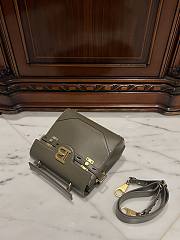 Fortok Balmain B-Buzz 23 tote bag women Moss Green 23 x 20 x 11 cm - 6