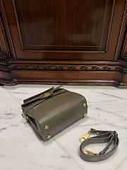 Fortok Balmain B-Buzz 23 tote bag women Moss Green 23 x 20 x 11 cm - 4