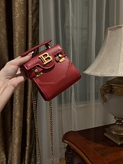 Fortok Balmain B-Buzz 23 tote bag women Rouge 23 x 20 x 11 cm - 1