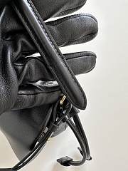 Fortok Fendi Small Mamma Baguette Black 16 x 13 x 10 cm - 6