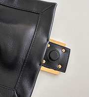 Fortok Fendi Small Mamma Baguette Black 16 x 13 x 10 cm - 4