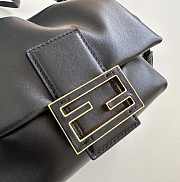 Fortok Fendi Small Mamma Baguette Black 16 x 13 x 10 cm - 3