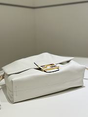 Fortok Fendi Mamma Baguette White 26.5 x 18 x 8.5 cm - 6