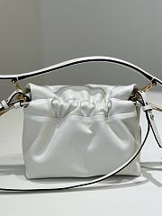 Fortok Fendi Small Mamma Baguette White 16 x 13 x 10 cm - 4