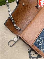 Fortok Gucci Dionysus Denim 16.5x 10x 4 cm - 5