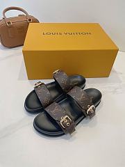 Fortok Louis Vuitton Bom Dia Flat Comfort Mule 1AAW8H - 1