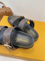 Fortok Louis Vuitton Bom Dia Flat Comfort Mule 1AAW8H - 4