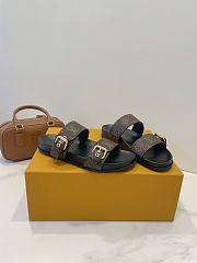 Fortok Louis Vuitton Bom Dia Flat Comfort Mule 1AAW8H - 2
