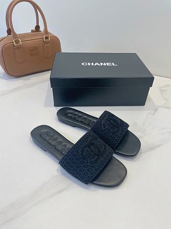 Fortok Gucci Slides Logo Black