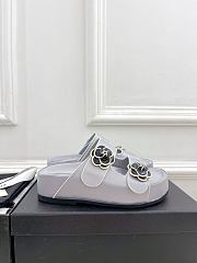 Fortok Chanel Sandals Purple Grey - 2