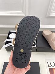Fortok Chanel Sandals Light Brown - 5
