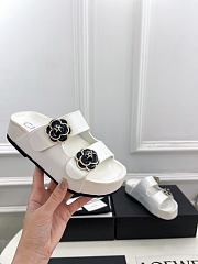 Fortok Chanel Sandals White 02 - 4