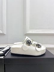 Fortok Chanel Sandals White 02 - 2