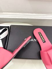 Fortok Chanel Slippers Pink - 6