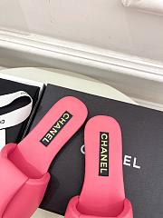 Fortok Chanel Slippers Pink - 3