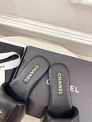 Fortok Chanel Slippers Black - 2