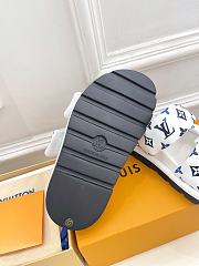 Fortok Louis Vuitton Nautical Pool Pillow Comfort Mule 1AHMKH - 5