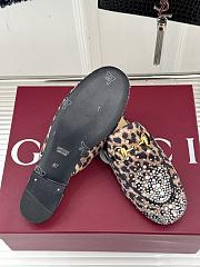Fortol Gucci Flat Mule Spotted Leather - 2