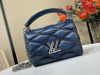 Fortok Louis Vuitton GO-14 PM Bleu Denim M12434 20 x 14 x 9 cm