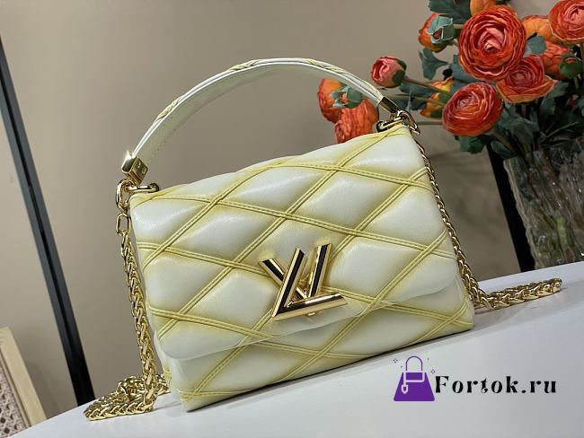 Fortok Louis Vuitton GO-14 PM White 20 x 14 x 9 cm - 1