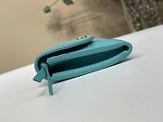 Fortok LV x TM Rosalie Coin Purse Kabira Blue M14085 11 x 8 x 2.5 cm - 4