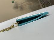 Fortok LV x TM Romy Card Holder Kabira Blue M14171 12 x 8 x 0.8 cm - 5