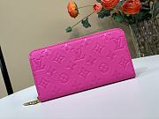 Fortok LV X TM Zippy Vertical Wallet Kawaii Pink M13618 19.5 x 10.5 x 2.5 cm - 1