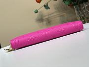 Fortok LV X TM Zippy Vertical Wallet Kawaii Pink M13618 19.5 x 10.5 x 2.5 cm - 6