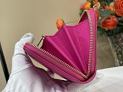 Fortok LV X TM Zippy Vertical Wallet Kawaii Pink M13618 19.5 x 10.5 x 2.5 cm - 4