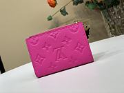 Fortok LV x TM Lisa Wallet Kawaii Pink M14087 9 x 11.5 x 1.5 cm  - 6
