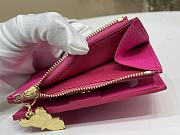 Fortok LV x TM Lisa Wallet Kawaii Pink M14087 9 x 11.5 x 1.5 cm  - 2